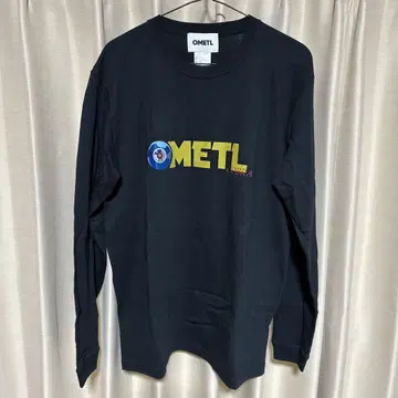 OMETL COBRA 블랙 긴팔 티셔츠