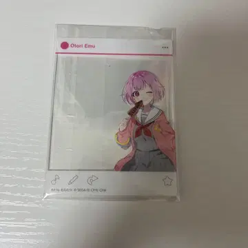 호우 에무 카미고 문화제 아크릴 카드