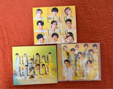 Snow Man HELLO HELLO 3 형태 세트