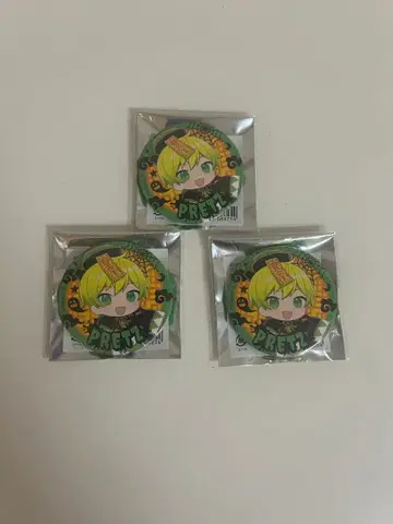 앰프턱컬러즈 쁘릿츠 할로윈 캔뱃지 x 3개 세트