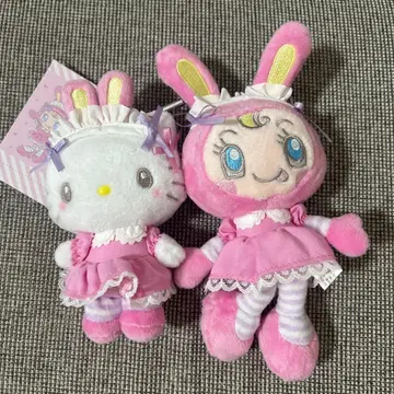 산리오 메조피아노 마스코트 홀더 키티 벨리에짱