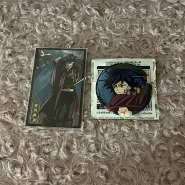 토미오카 기유 무한성 캔뱃지 카드