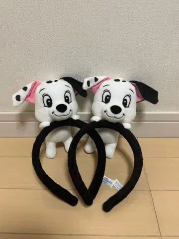 101마리 강아지 머리띠 2개 세트