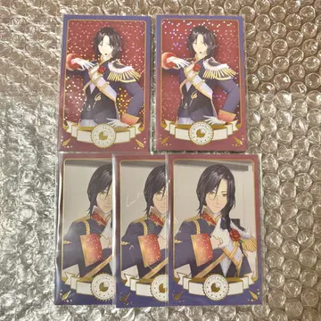 폴라로이드풍 카드 셰린 버건디 5장 세트