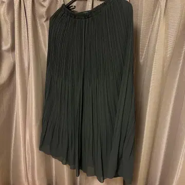 블랙 플리츠 스커트 사이즈 36