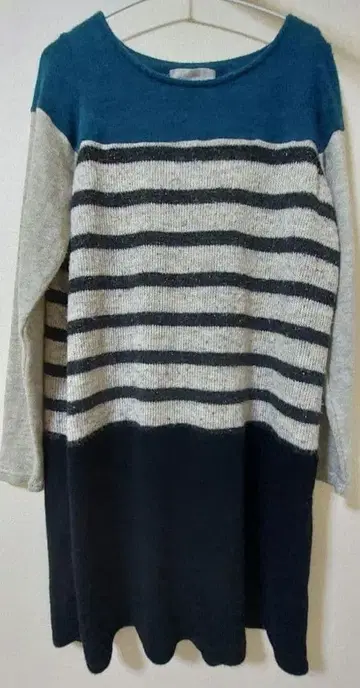 새상품급 니트 튜닉 원피스 프리 사이즈