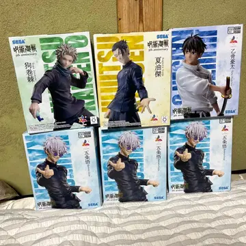 주술회전 5주년 기념 피규어 6체 세트