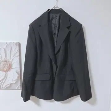 ALPHA CUBIC 테일러드 자켓 수트 취업 블랙 L 13호