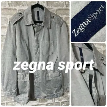 제냐 스포트 남성용 XXL 사파리 롱 코트