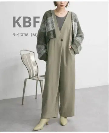 [ KBF ] 살로펫 올인원 루즈 실루엣 랩 살로펫 카키