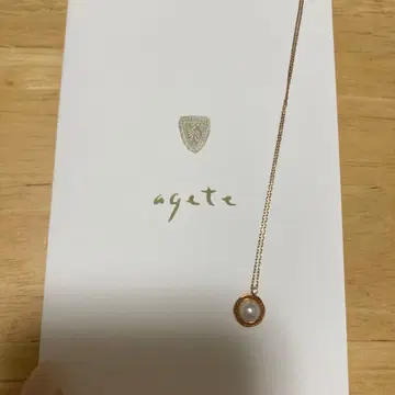 아가트 담수 펄 목걸이