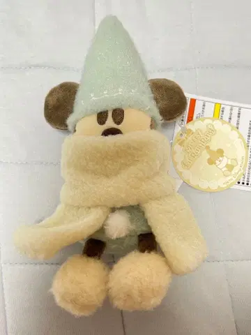 디즈니 크리스마스 릴린린 인형 배지 민트 스카이블루 2025