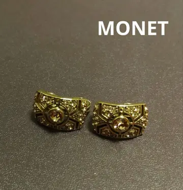 MONET 장식적인 골드 컬러 귀찌