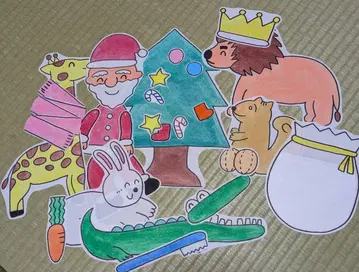 숲의 크리스마스 패널극장