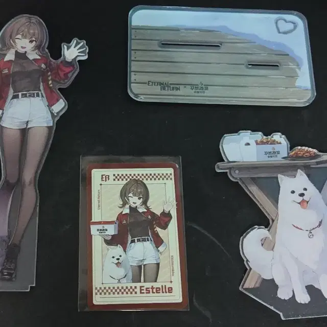 이터널 리턴 굿즈 아크릴 스탠드 + 포토카드
