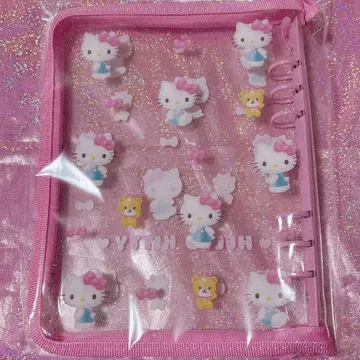 헬로키티 클리어 바인더 3D 시리즈