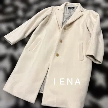[IENA] 오샤레 오프화이트 코트