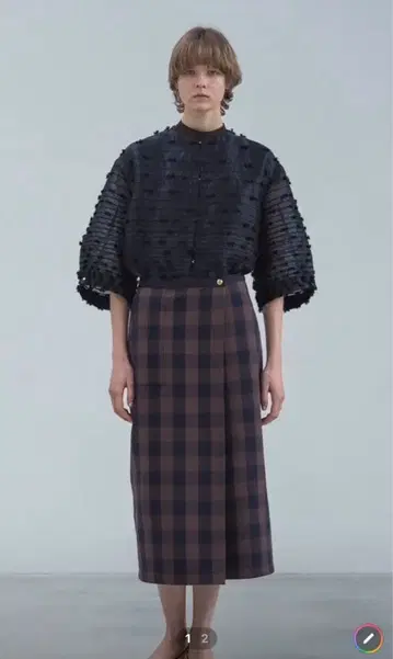 [ 미사용 새상품 ] 드로어 노카라 자켓