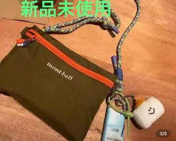 세일! mont-bell 숄더백 올리브 그린 미사용 새상품