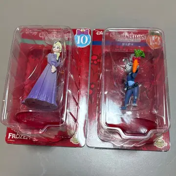 Disney 크리스마스 오너먼트 엘사&주디 세트