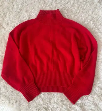 쉽스 울 캐시미어 센터 시임 터틀넥 새상품급