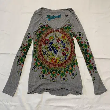 [ Desigal ] Floral L/S Top Y2K archive