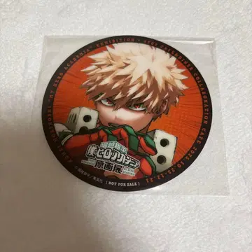 히로아카 원화전 콜라보 카페 코스터 바쿠고 카츠키