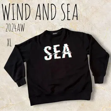 WIND AND SEA 24aw Glitch Logo size XL