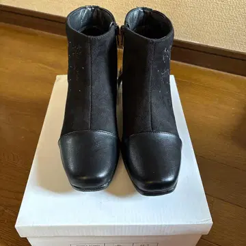 MARIKA4E 꽃 자수 엘레강트 숏부츠