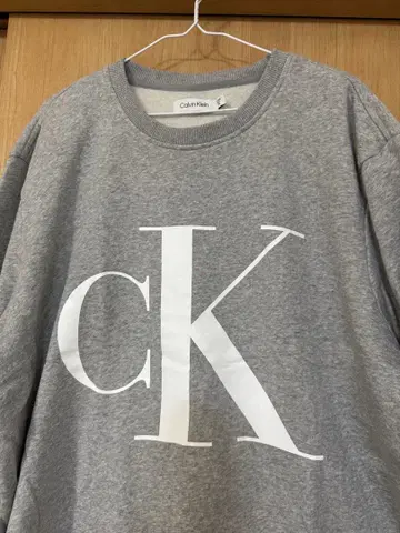 Calvin Klein 그레이 스웨트 셔츠 L 사이즈