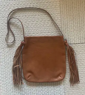 KO 프린지 백 브라운