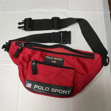 POLO SPORT 웨스트 파우치 레드