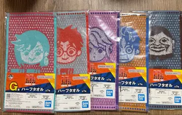 단다단 제일복권 G상 타월 5장 세트