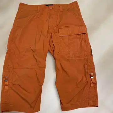AVIREX 오렌지 카고 숏팬츠