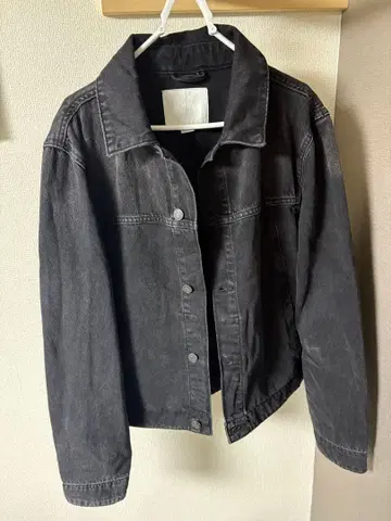 ZARA 블랙 데님 자켓