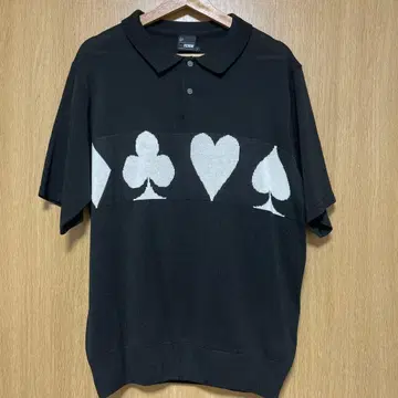 FCMM 블랙 피케 셔츠 L