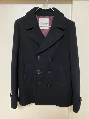 새상품급 유나이티드 애로우즈 블랙 피코트