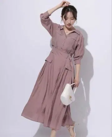 아푸와이저 리셰 2024AW 워크 셔츠 원피스