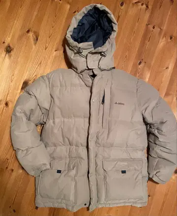 GERRY 다운 자켓 베이지 탈부착 후드