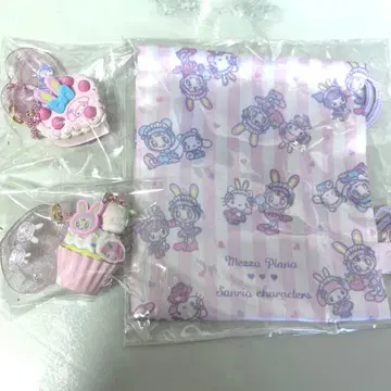 산리오 메조피아노 시크릿 참 미니 복조리 마이멜로디 베리에짱