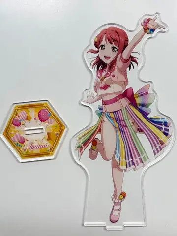 러브 라이브 니지가사키 우에하라 아유무 아크릴 스탠드 스쿠페스 감사제