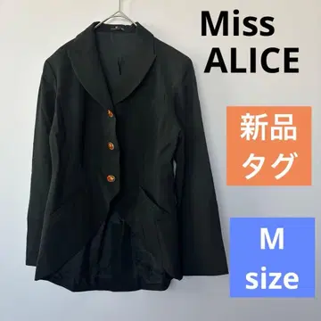 [택 포함 새상품] Miss ALICE 연미 자켓 블랙 고스로리