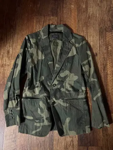 에스트네이션 별주 sage de cret 카모플라쥬 테일러드 자켓