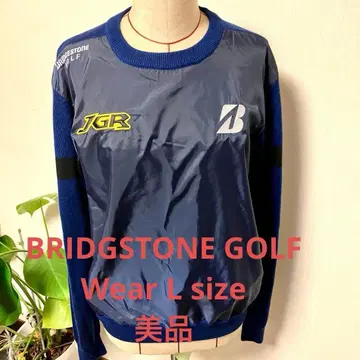 브릿지스톤 골프 JGR 남성용 하이 네이비 스웨터