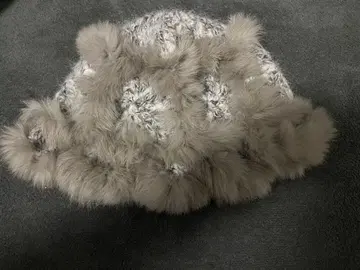 그레이 니트 모자