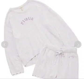 gelato pique 스무디 네프 풀오버 & 숏팬츠