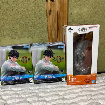 주술회전 옷코츠 유타 이타도리 유우지 피규어 3체 세트