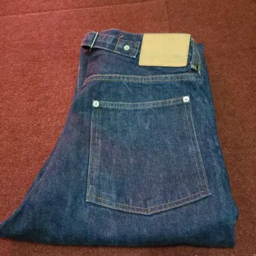 오디너리 피츠 신치 벨트 셀비지 데님 w26