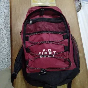 버건디 블랙 백팩