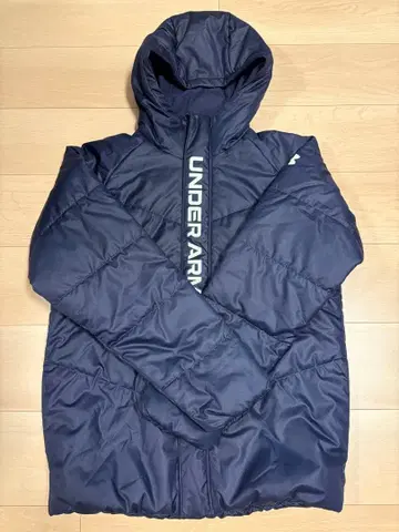 언더 아머 네이비 다운 자켓